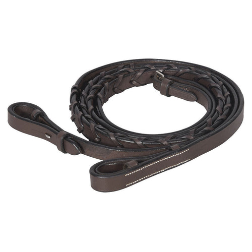 Henri de Rivel Advantage Flat Laced Reins - Breeches.com