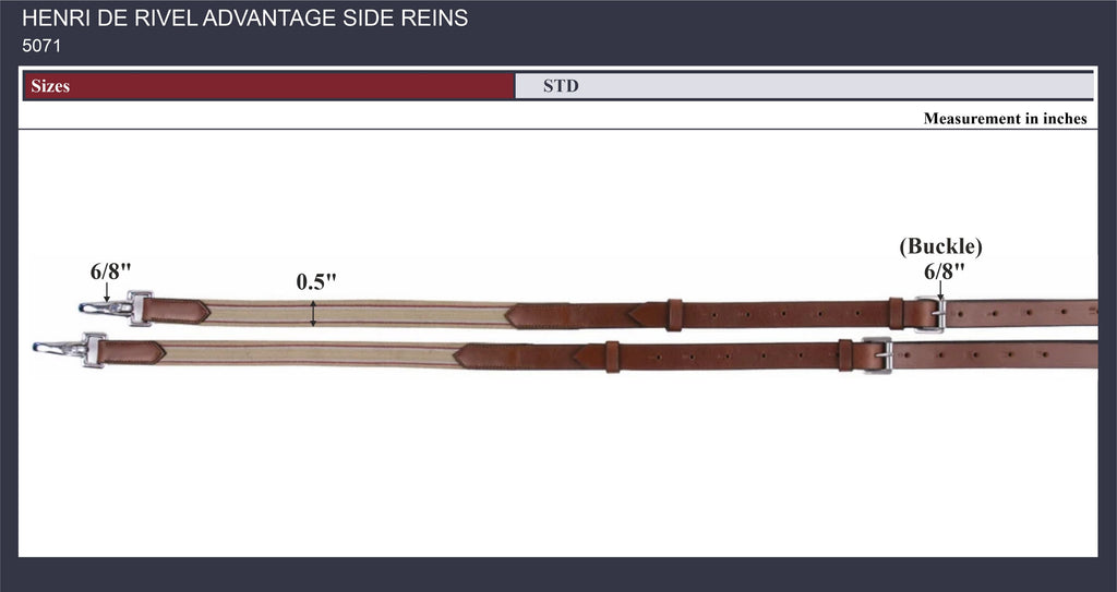Henri de Rivel Advantage Side Reins