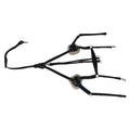 Henri de Rivel Pro 5 Point Elastic Breastplate Martingale with Running Attachment - Breeches.com